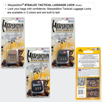 Maxpedition Tactical Luggage Lock 7