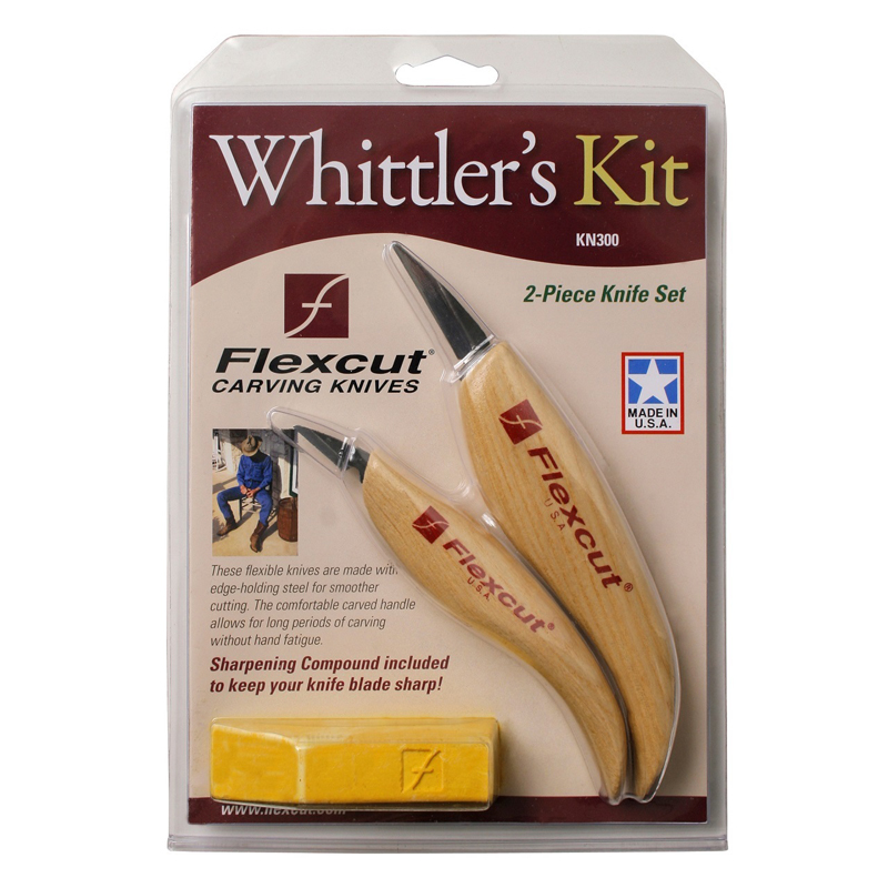 Flexcut KN300 Whittler's Kit Wood Carving Set 3