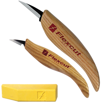 Flexcut KN300 Whittler's Kit Wood Carving Set 1