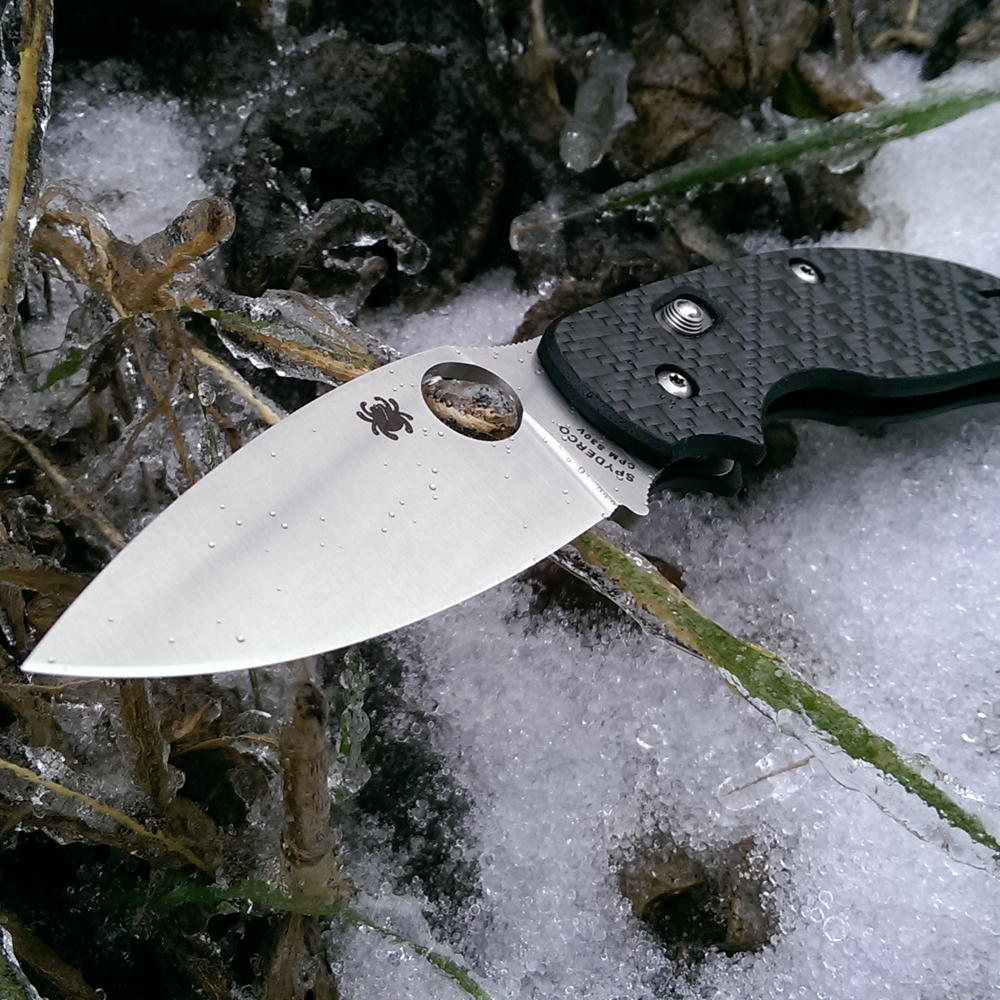 Spyderco Sage 3 Bolt Action Carbon Fiber 13