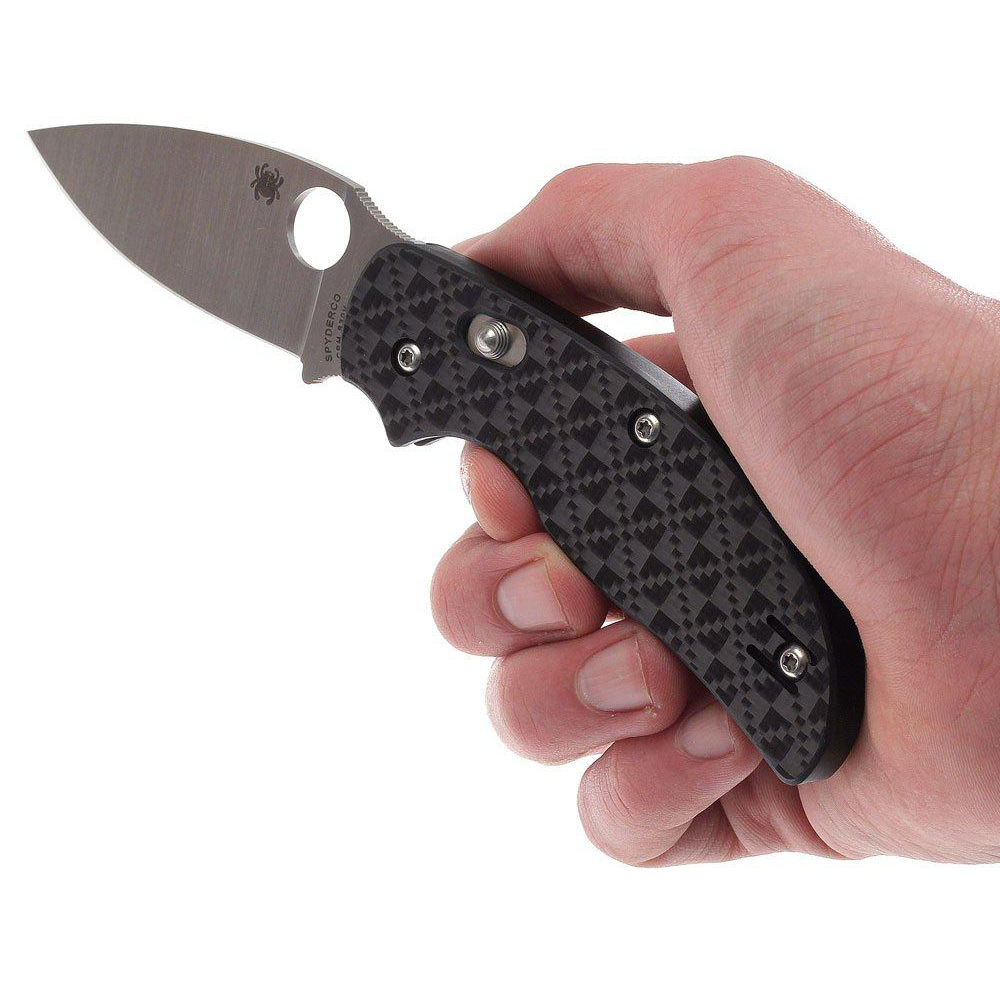 Spyderco Sage 3 Bolt Action Carbon Fiber 6