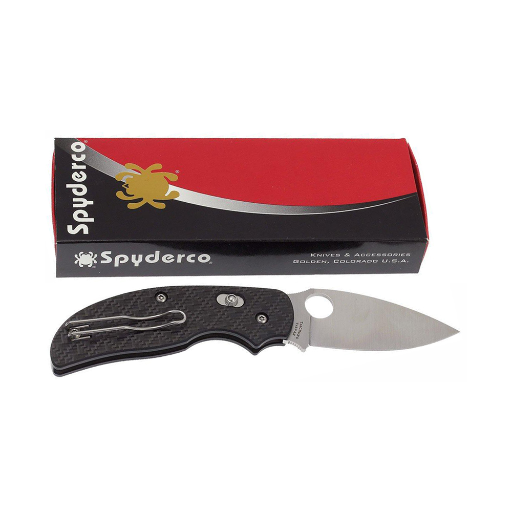 Spyderco Sage 3 Bolt Action Carbon Fiber 7