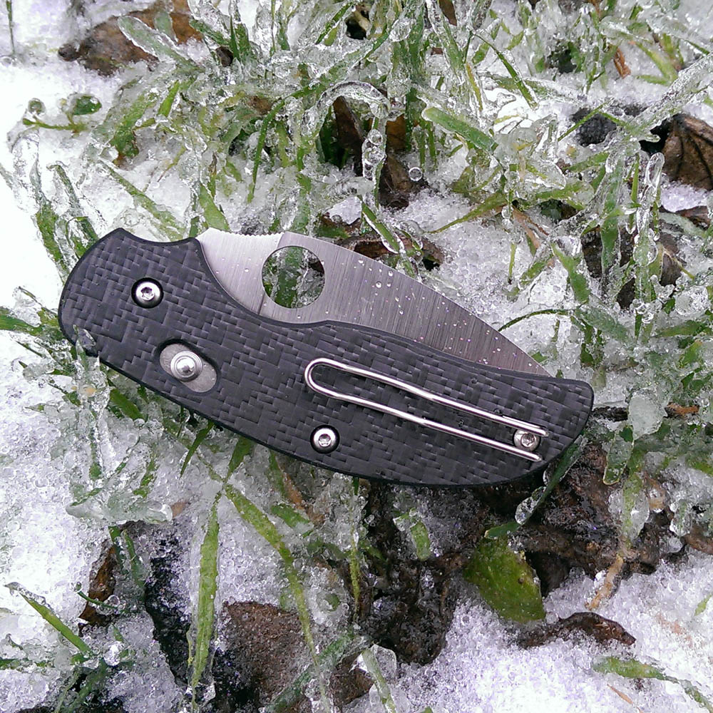 Spyderco Sage 3 Bolt Action Carbon Fiber 8