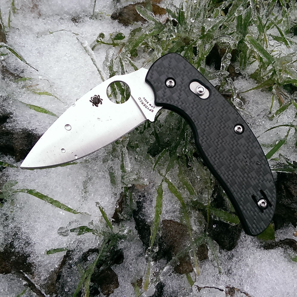 Spyderco Sage 3 Bolt Action Carbon Fiber 9