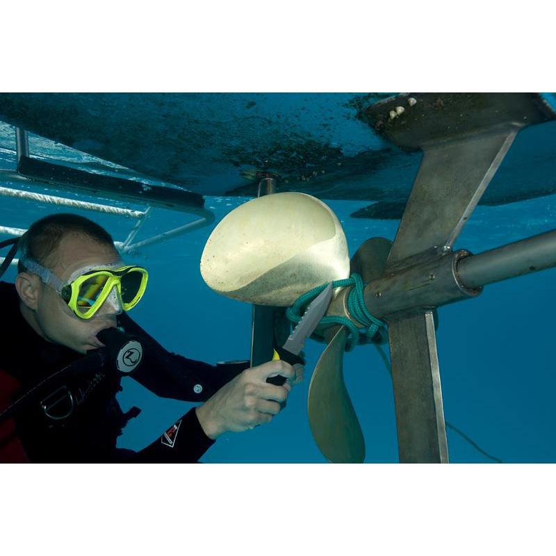 Diving Knife Underwater Kinetics Blue Tang Titanium 30064 5