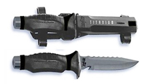 Diving Knife Underwater Kinetics Blue Tang Titanium 30064
