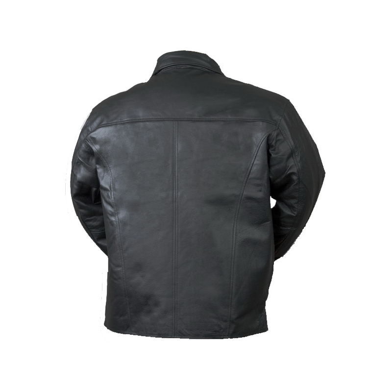BulletBlocker NIJ IIIA Bulletproof Leather Jacket Armored Leather Jacket 2
