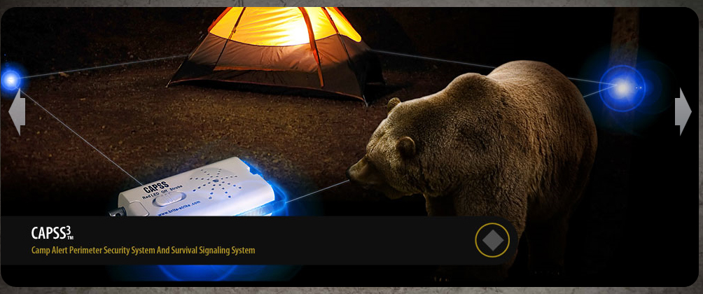 Camp Alarm Brite-Strike Camp Alert Perimeter Security System 2