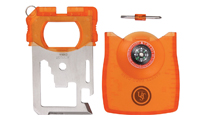 Ultimate Survival Card Tool Orange Multitool