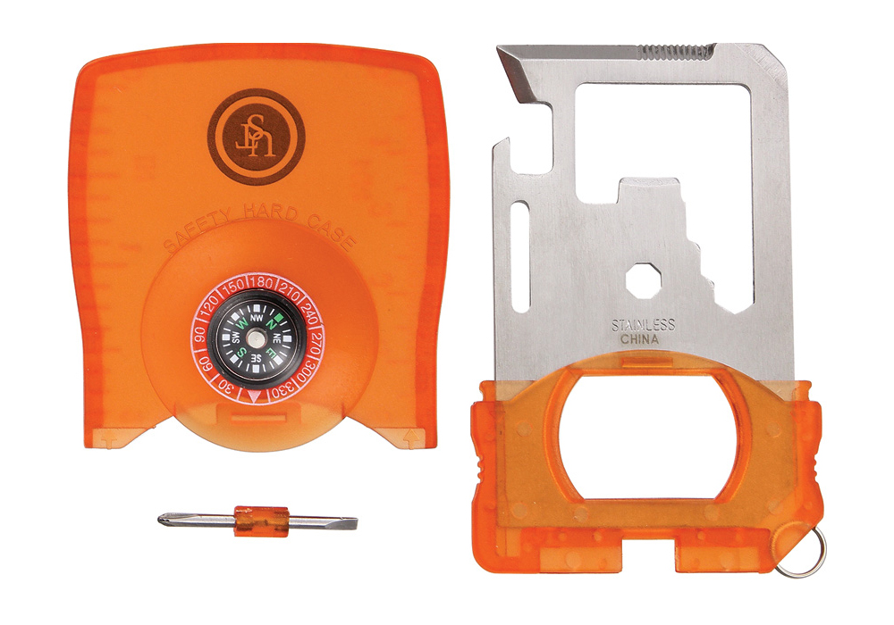 Ultimate Survival Card Tool Orange Multitool 1