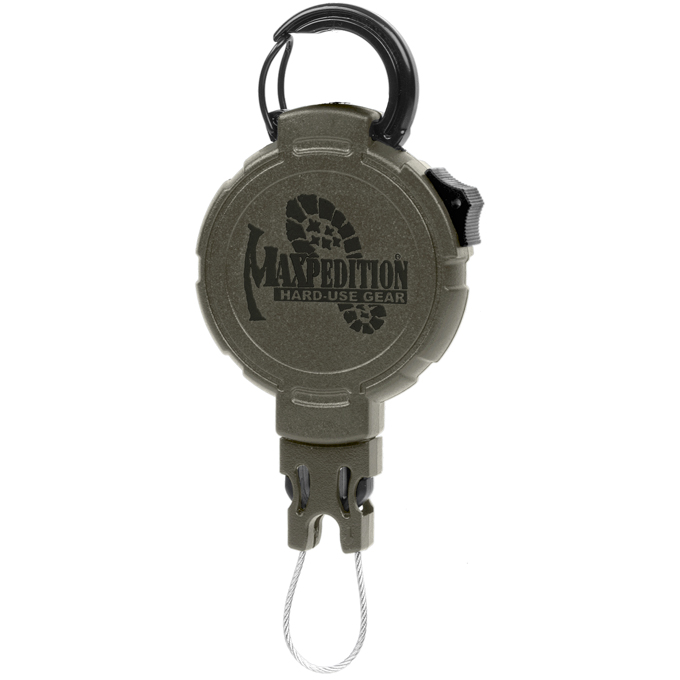 Maxpedition Tactical Gear Retractor - Large - Snap Ring RL1 1