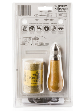 Speedy Stitcher DELUXE AWL KIT DISPLAY PACK 250 Sewing Awl Set 3