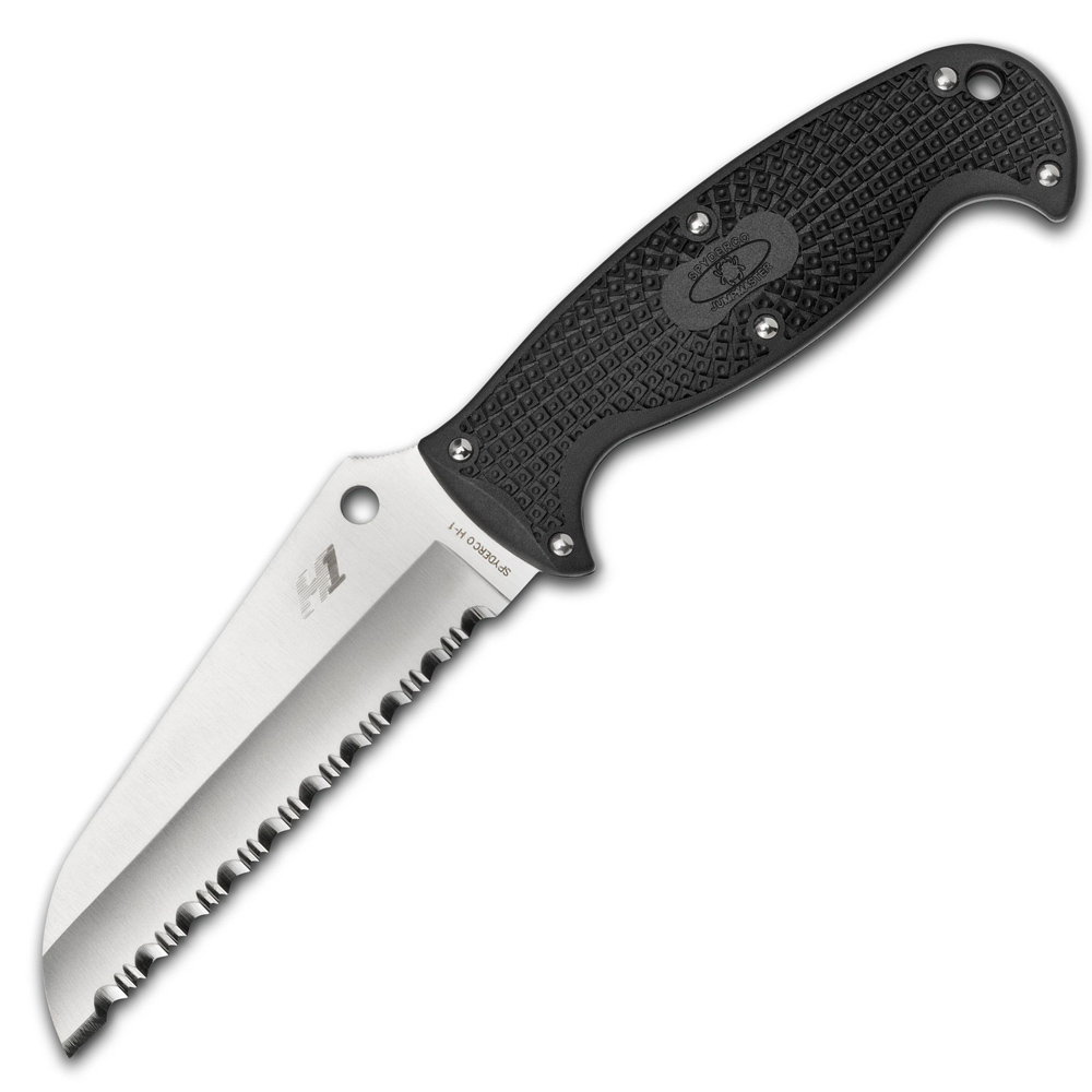 Spyderco FB24SBK Jumpmaster Black FRN 1