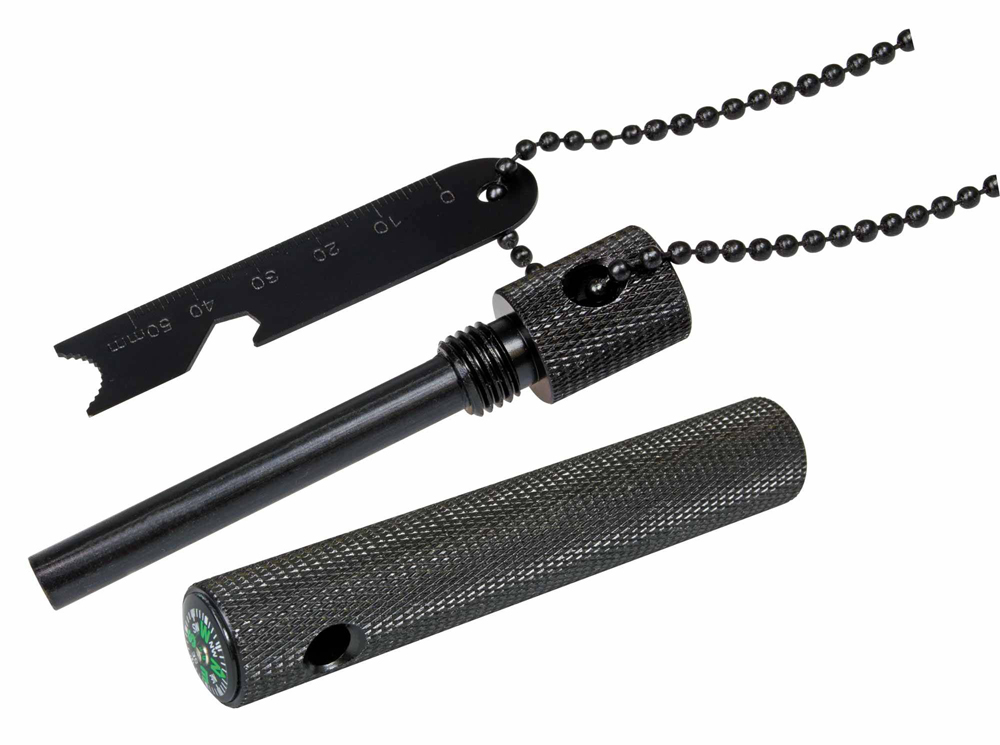 Magnesium Fire Starter with Integrated Compass Boker Plus 1