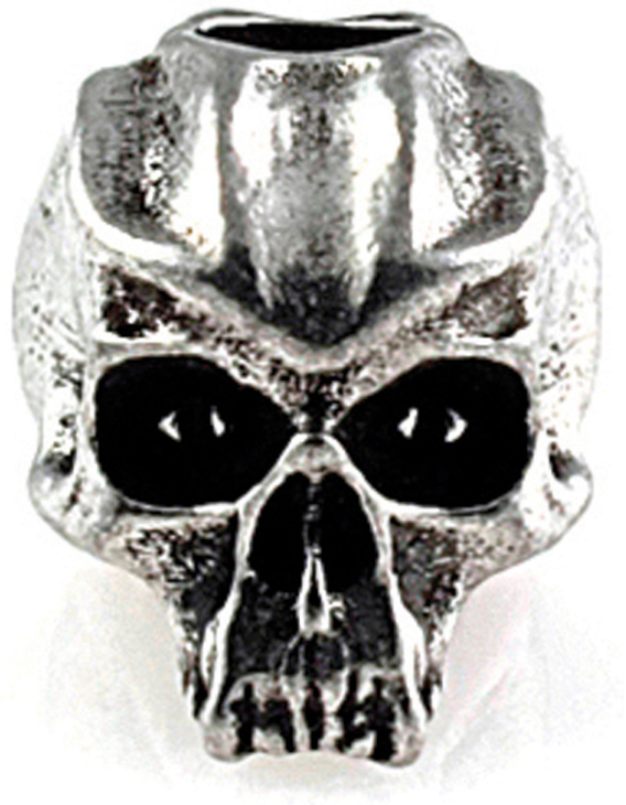 Schmuckatelli Skull Bead Pewter 2