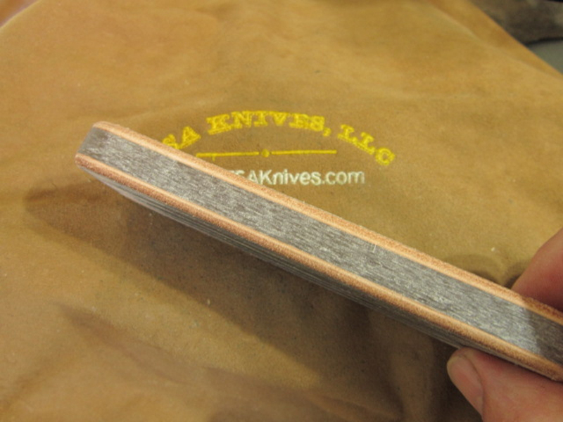 Double-Sided Loaded Pocket Strop Pocket Strop Loaded Leather 3