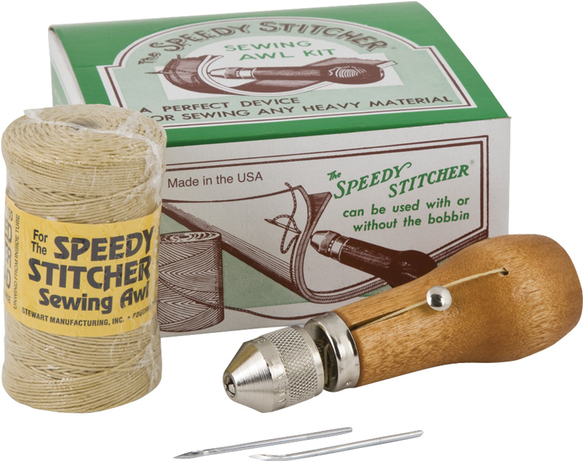 Speedy Stitcher DELUXE SEWING AWL KIT 110 Sewing Awl Set 1