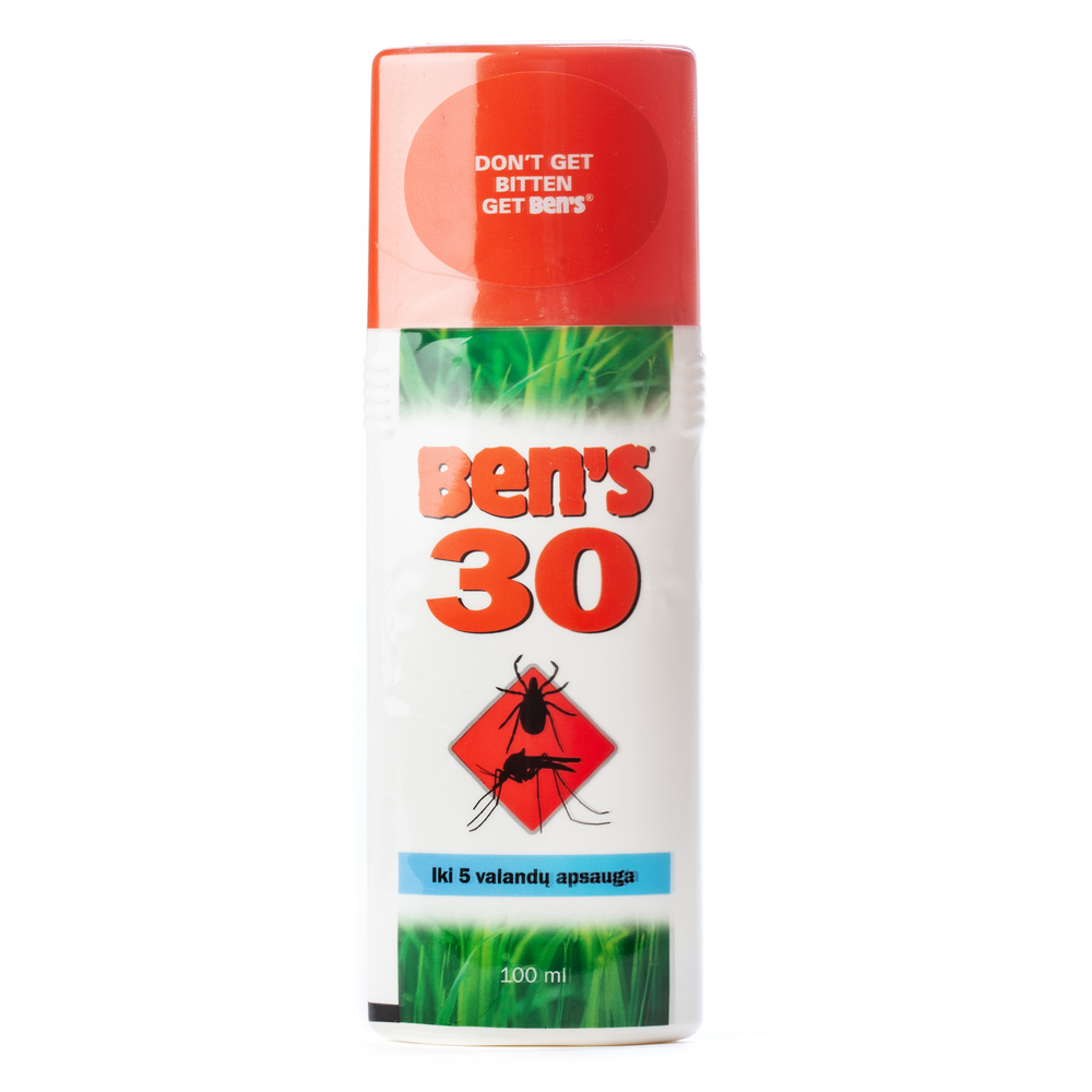 Ben's 30 DEET Tick and Insect Repellent Pump 100 ml 1