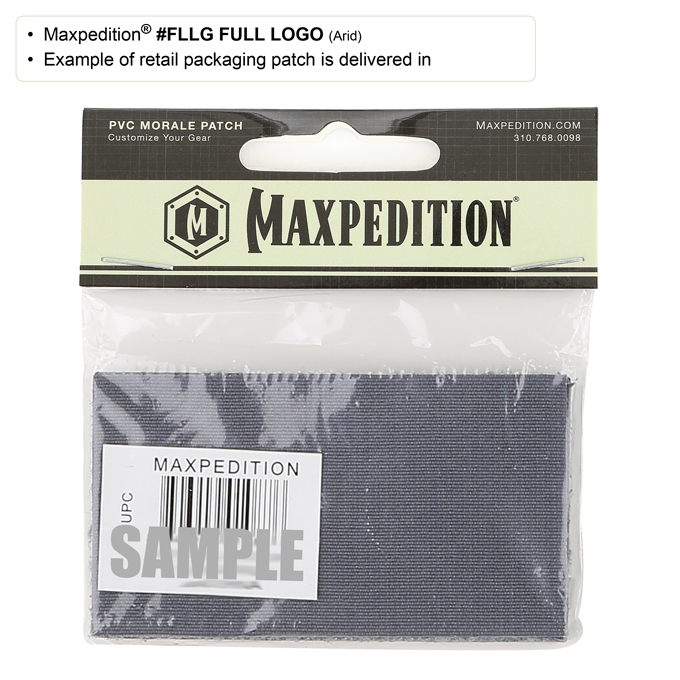 MAXPEDITION FULL LOGO PATCH Identification Patch 5