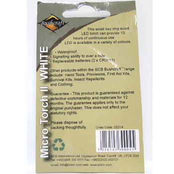 BCB Micro Torch white light 2