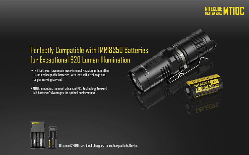 Nitecore MT10C Flashlight 10