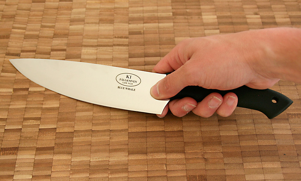 Fallkniven K1 Blue Whale Chef's Knife 8 4