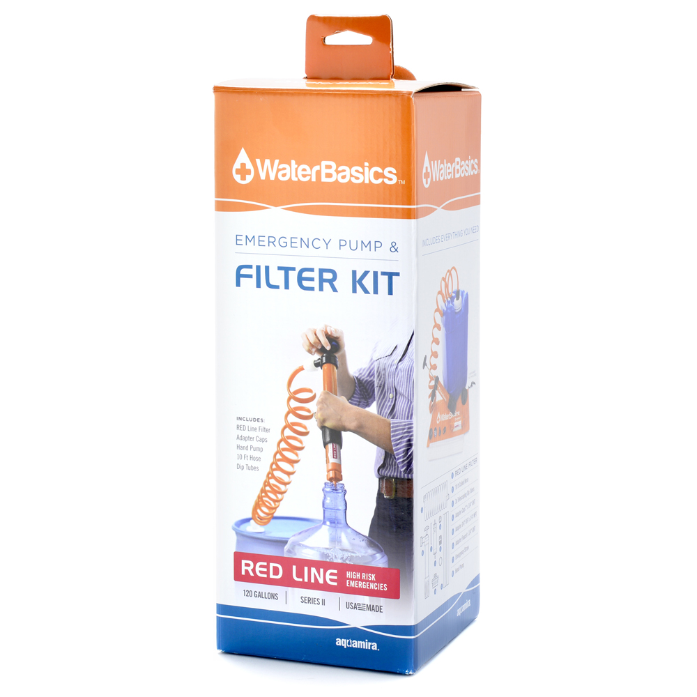 Aquamira WaterBasics™ Emergency Pump and Filter Kit 2