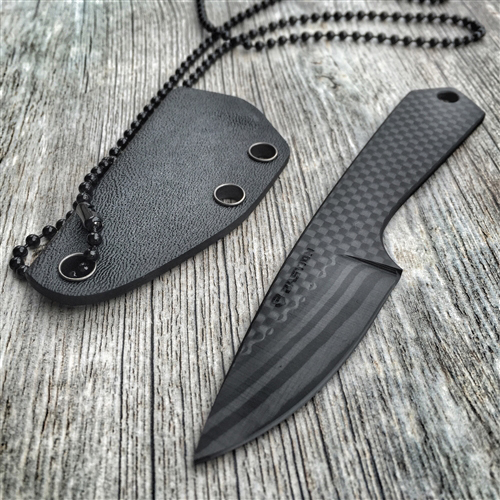 Bastion Carbon Fiber EDC Knife Strght 3