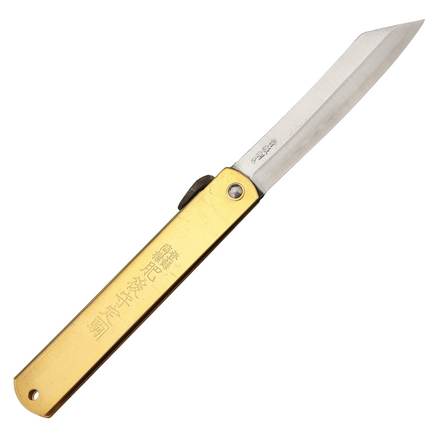 Higonokami Folder Brass 1