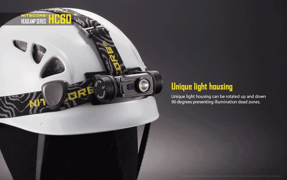 Nitecore HC60 Headlamp 12