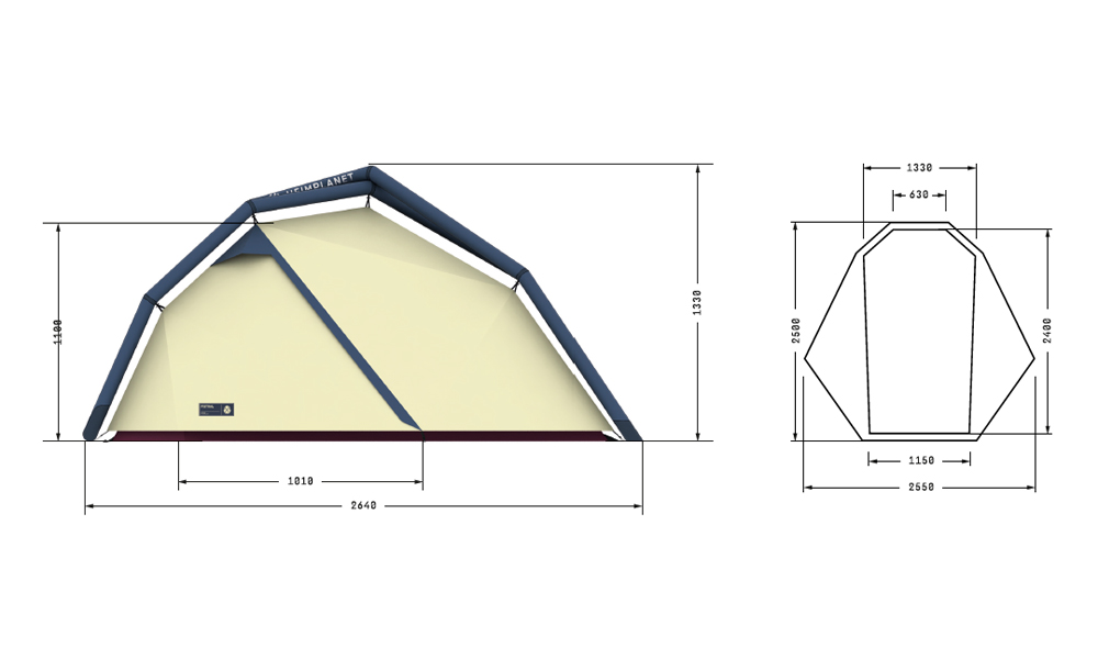 Heimplanet Fistral Inflatable Tent 13