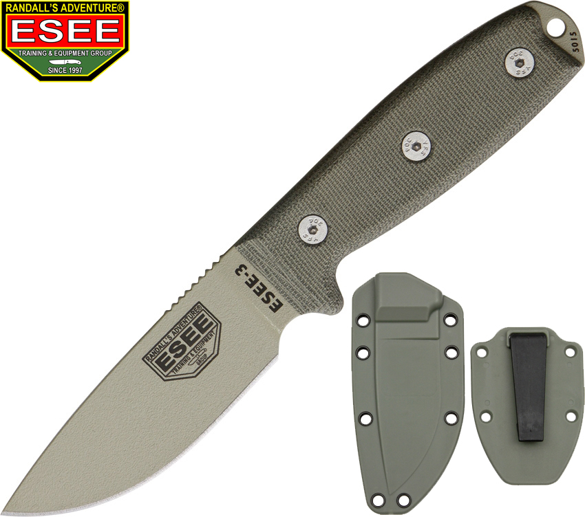 ESEE 3 DESERT BLADE 3