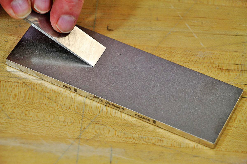 DMT 6 in Double Sided Dia-Sharp Bench Stone Fine / Coarse D6FC 3