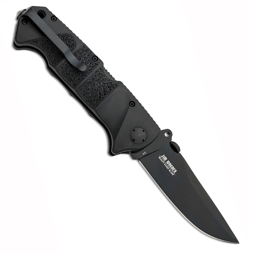Boker Plus RBB 2.0 D2 Black Clip Point Black Zytel 01BO496 2