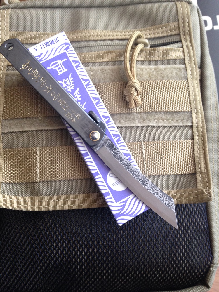 Higonokami Hammer Finished Black Folder 2