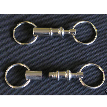 Victorinox Quick Release Survival Hiking Pull-Apart Split Keyring 1