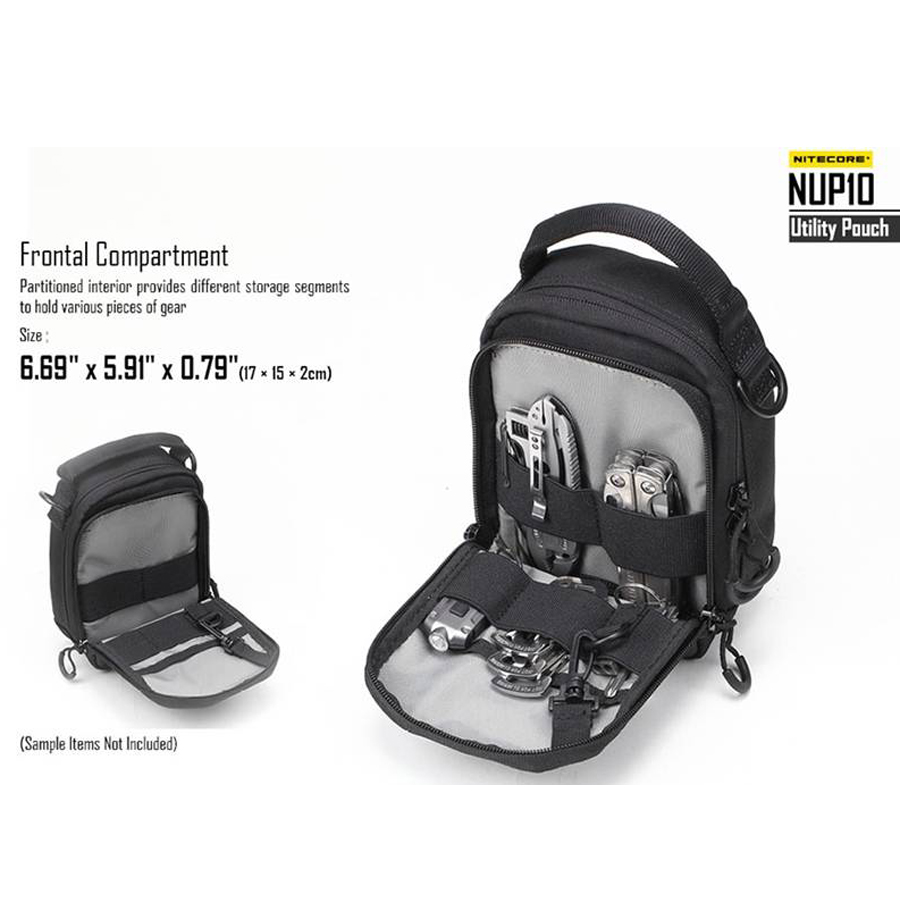 Nitecore Utility Pouch with Rubber or Fabric 6