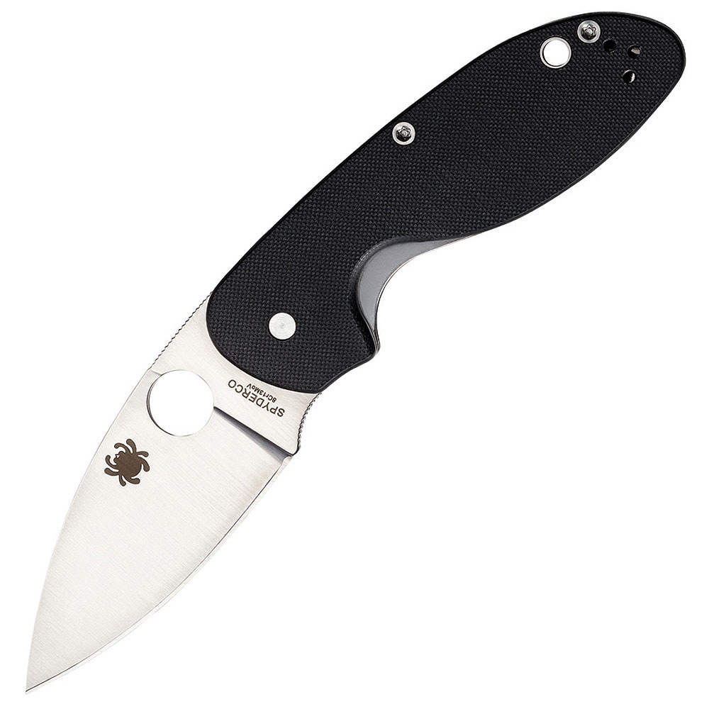 Spyderco Efficient Plain G10 Black 1