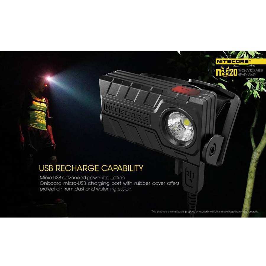 Nitecore NU20 CRI Headlamp 2