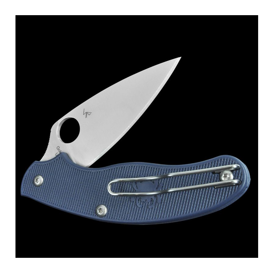 Spyderco UK Penknife Lightweight Dark Blue CPM S110V 2