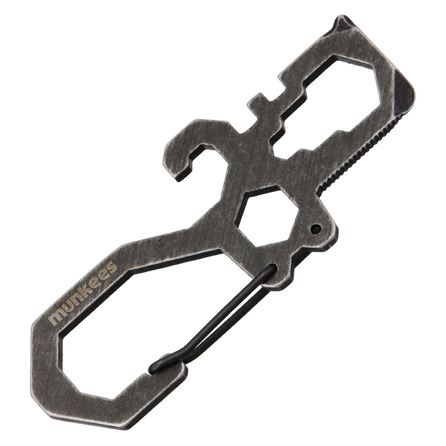 Munkees Keychain Carabiner Tool Multi-Tool 1
