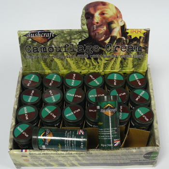 BCB Camouflage Face Paint Stick Brown/Green 2