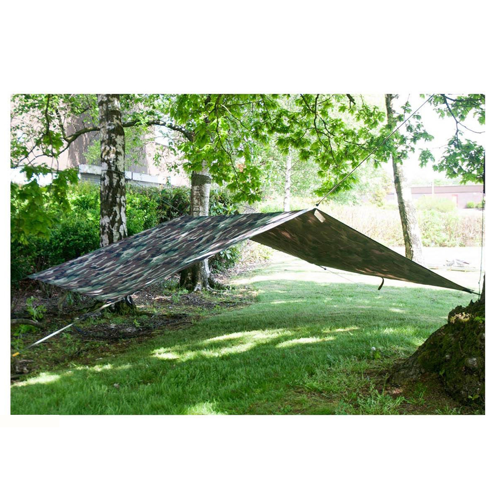 Mil-Tec Woodland Tarpaulin Camouflage Tarp 5