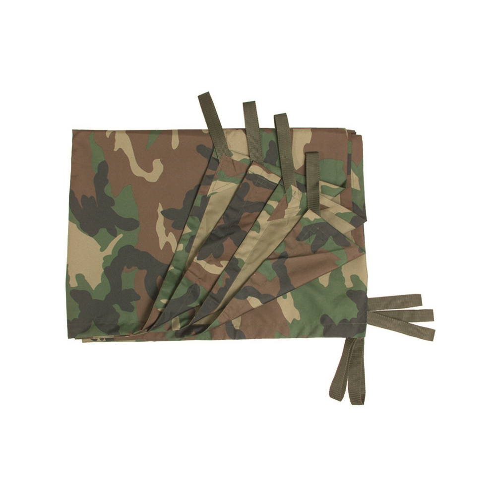 Mil-Tec Woodland Tarpaulin Camouflage Tarp 1