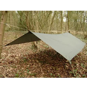 BCB Olive Green Fox Lightweight Basha Tarp 5