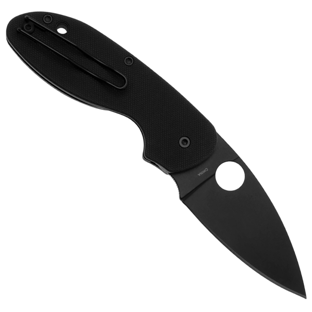Spyderco Efficient Plain G10 Black C216GPBBK 2