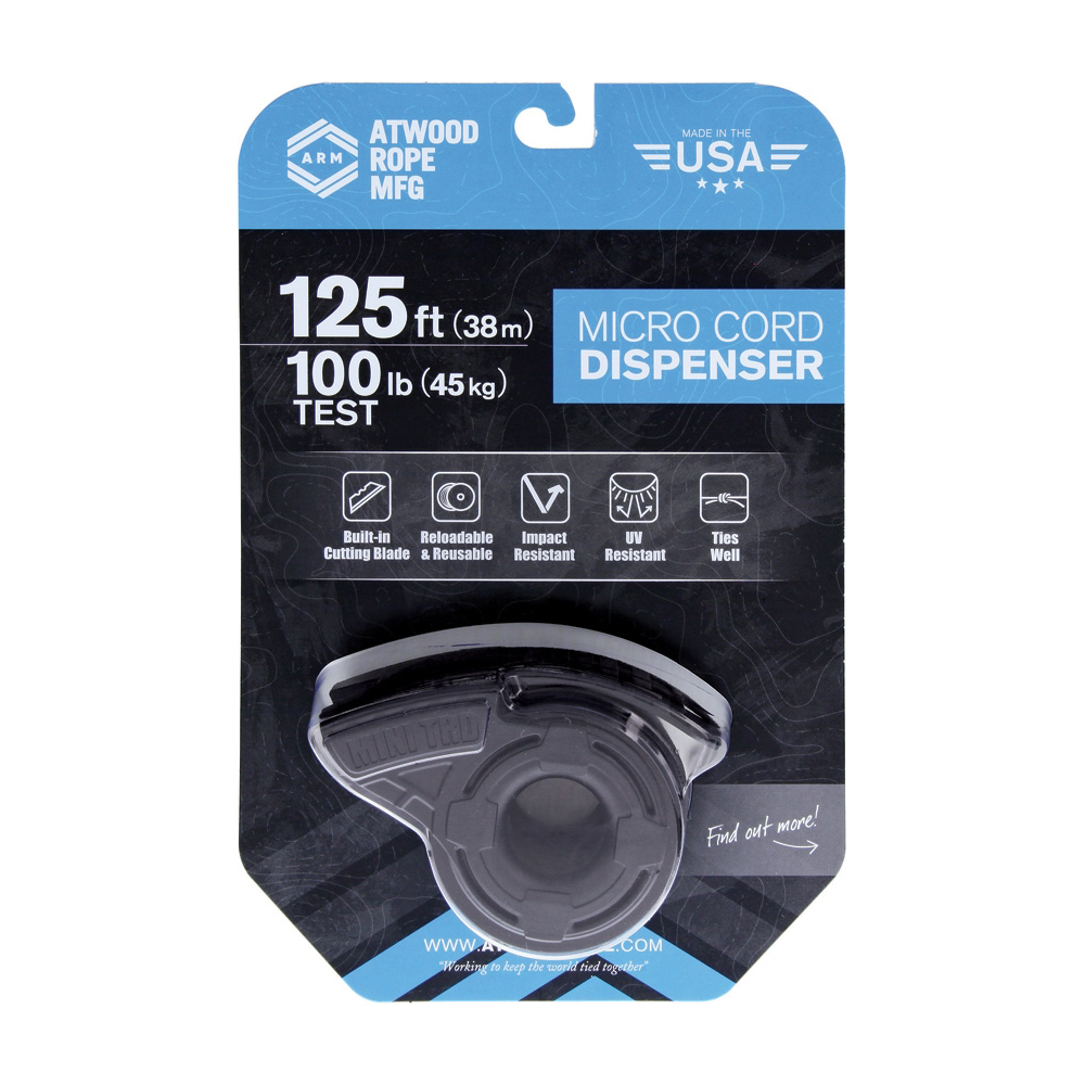 Atwood Rope Mini TRD Micro Cord Dispenser 6