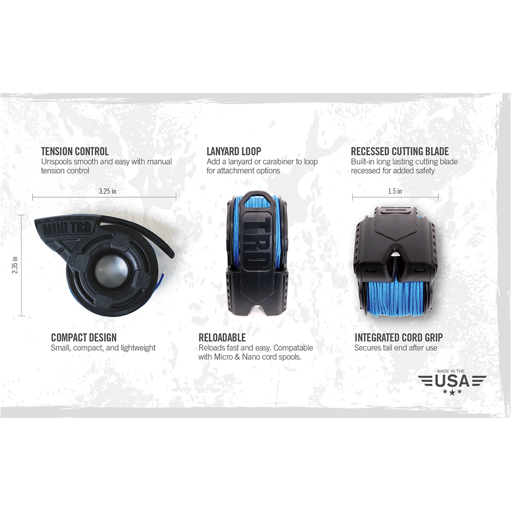 Atwood Rope Mini TRD Micro Cord Dispenser 7