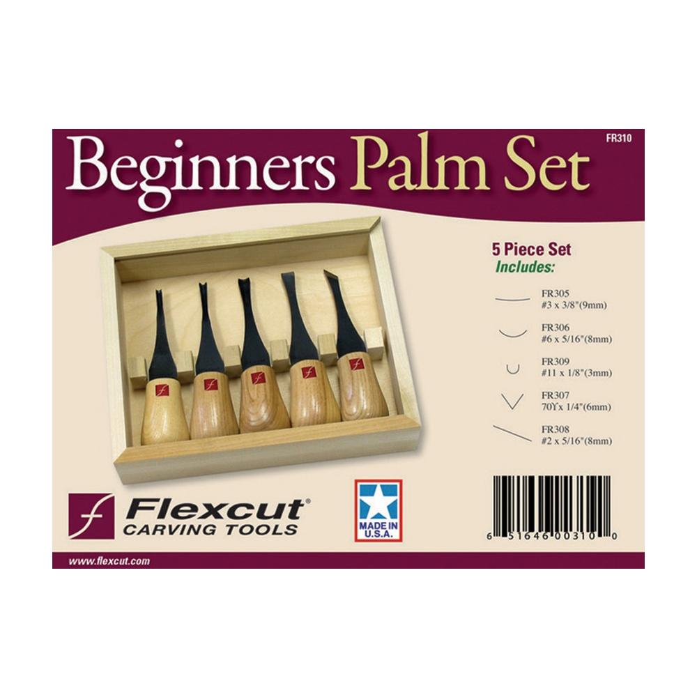 Flexcut Beginners Palm Set Wood Carving Set 2