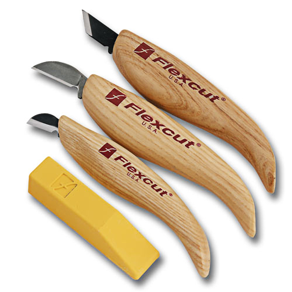 Flexcut KN115 Chip Carving Set Wood Carving Set 1